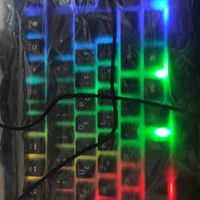 کیبوردuc tech با نورRGB|قطعات و لوازم جانبی رایانه|زاهدان, |دیوار