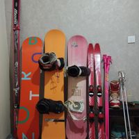 حراج آخر فصل اسنوبرد آلپاین بوت اسنوبرد چوب اسکی|ورزش‌های زمستانی|تهران, جیحون|دیوار
