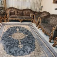 مبلمان 7نفره همراه 3تا میز و3عددکوسن|مبلمان خانگی و میز عسلی|تهران, امام حسین(ع)|دیوار