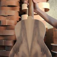 گیتار فلامنکو پویا تمام چوب دست ساز پیکاپ دار|گیتار، بیس و امپلیفایر|صفادشت, |دیوار
