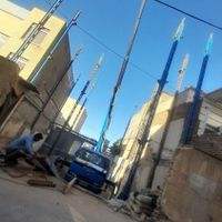 جرثقیل ۷تن با۳۱متر دکل نصب اسکلت شیشه اسلب|خدمات حمل و نقل|مشهد, بلوار توس|دیوار