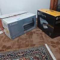 دو دستگاه پرینتر، اسکنر و کپی hp و canon|پرینتر، اسکنر، کپی، فکس|تهران, استاد معین|دیوار