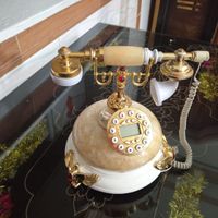 تلفن قدیمی سنگ مرمر|صنایع دستی و سایر لوازم تزئینی|تهران, جردن|دیوار
