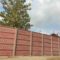 دیوار محوطه بتنی پیش ساخته سبک باغ و ویلا LCP|عمده‌فروشی|تهران, قبا|دیوار