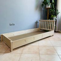 تخت خواب کودک و نوجوان چوبی روستیک دکور مدل کلاسیک|تخت و سرویس خواب|تهران, یافت‌آباد|دیوار