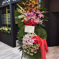 تاج گل و جام گل طبیعی ترحیم افتتاحیه دسته گل|گل و گیاه طبیعی|تهران, شهرک محلاتی|دیوار