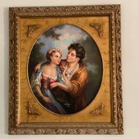 تابلو رنگ روغن/طرح پرتره/فرانسوی/کد۱۶|تابلو، نقاشی، عکس|تهران, جنت‌آباد شمالی|دیوار