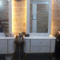 دو عدد آینه کنسول در حد نو|آرایشگاه و سالن‌های زیبایی|تهران, پیروزی|دیوار