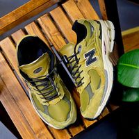 کتونی رانینگ سنگی سبز n سرمه ای new balance|کیف، کفش، کمربند|تهران, پرستار|دیوار