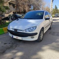 پژو 206 SD V8، مدل ۱۳۹۵تمام فابریک گاز سیمی|خودرو سواری و وانت|شیراز, ستارخان|دیوار