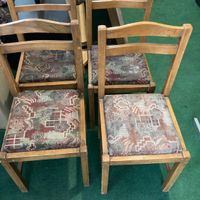 صندلی چوب ۴ تا|صندلی و نیمکت|مشهد, سناباد|دیوار