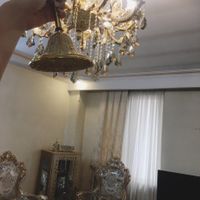 لوستر برنز ۱۸ شاخه ابکاری طلا|لوستر و چراغ آویز|تهران, نازی‌آباد|دیوار