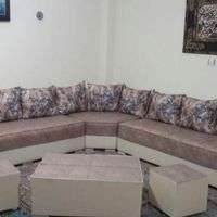 مبل راحتی الـ+خوش نشین/لوکس.متریال بالاطول عمربالا|مبلمان خانگی و میز عسلی|تهران, شهرک شریفی|دیوار