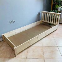 تخت خواب کودک و نوجوان چوبی روستیک دکور مدل کلاسیک|تخت و سرویس خواب|تهران, یافت‌آباد|دیوار