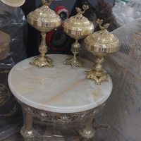 صنایع دستی برنجی ظرف گلدان|صنایع دستی و سایر لوازم تزئینی|مشهد, گلشور|دیوار