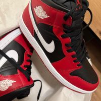 کتونی نایکی جردن اوریجینال Air Jordan 1 Mid|کیف، کفش، کمربند|تهران, سعادت‌آباد|دیوار