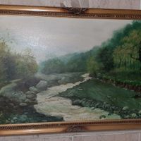 تابلوی نقاشی بارنگ روغن|تابلو، نقاشی و عکس|تهران, دولاب|دیوار