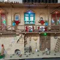 دکوری سنتی چوبی خانه روستایی  چراغ دار|مجسمه، تندیس، ماکت|تهران, دولت‌آباد|دیوار