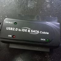 مبدل usb2.0 to SATA  IDE با اداپتور|قطعات و لوازم جانبی رایانه|تهران, کاروان|دیوار