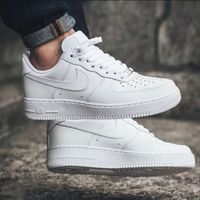 کتونی نایک ایرفورس Nike Air Force سفید مشکی ست|کیف، کفش، کمربند|تهران, تاکسیرانی|دیوار