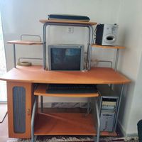 میز کامپیوتر، با صندلی وکمد دار