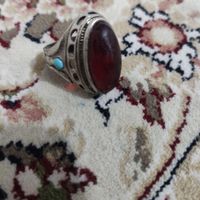انگشتر نقره یاقوت قدیمی|بدلیجات|اصفهان, باقوشخانه|دیوار