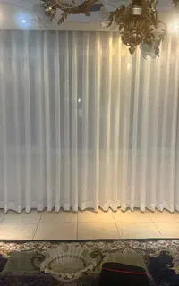کتان حریر مخمل مینیمال پانچ  ساده  دکوری