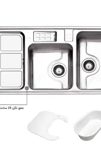 سینک استیل البرز (پخش عمده باقری)