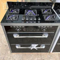 اجاق گاز ولوم بالا فندک سرخود ۳کشو پارلا گاز