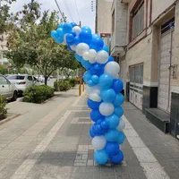 استند تم تولد بادکنک آرایی هلال۲متر رنگبندی دلخواه