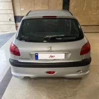 پژو ۲۰۶ مدل ۸۳ تیپ۳ فرانسه بدون مشابه|خودرو سواری و وانت|تهران, تهرانپارس غربی|دیوار