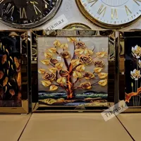 تابلو ۳تکه آینه ای