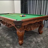 میز بیلیارد پایه منبت 8 سایز ۸و۹( یکه سازان )