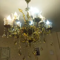 لوستر برنجی