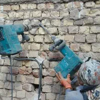 تخریب ساختمان کلی و جزئی با کارگران حرفه ای و مقنی