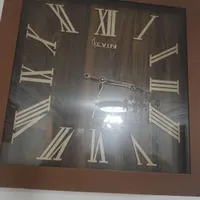 ساعت دیواری کاملا چوب
