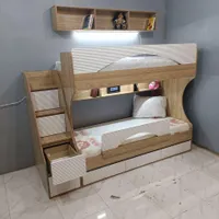 دوطبقه شیک و مجلسی مدل D-075|تخت و سرویس خواب|رشت, جانبازان|دیوار