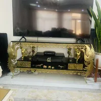 میزتلوزیون برنجی