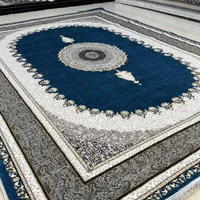 فرش ۱۲متری ۶رنگ سرمه‌ای آبی