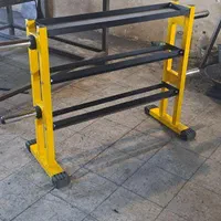 جای دمبل و صفحه هالتر دستگاه بدنسازی