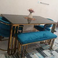 میز و صندلی نهار خوری کد81 برند مبل مشهد
