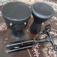 ست ضرب و تمپو همراه با پایه