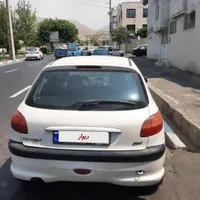 پژو 206 تیپ ۲، مدل ۱۳۸۷|خودرو سواری و وانت|تهران, شهرک راه‌آهن|دیوار