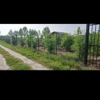 زمین باغ 450مترسنددارباامتیازآب فنس کشی آماده