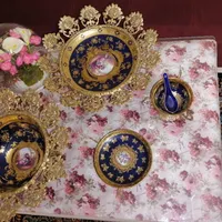 بوفه و ساعت ایستاده یا برنزی یا برنجی|بوفه، ویترین، کنسول|پرند, |دیوار