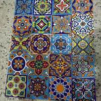 کاشی*ایرانی*هفترنگی