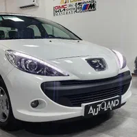 پژو 207i پانوراما اتومات TU5P سفید AutoLand