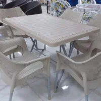 میزوصندلی/پلاستیکی/غذاخوری/ /مدل کامفورت