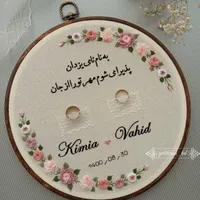 قاب دیوارکوب گلدوزی|تابلو، نقاشی، عکس|تهران, اسفندیاری|دیوار