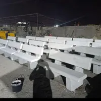 نیمکت سنگین بتنی مقاوم گلدان بتنی پیچ مهره ای|مصالح و تجهیزات ساختمان|تهران, شهر‌زیبا|دیوار